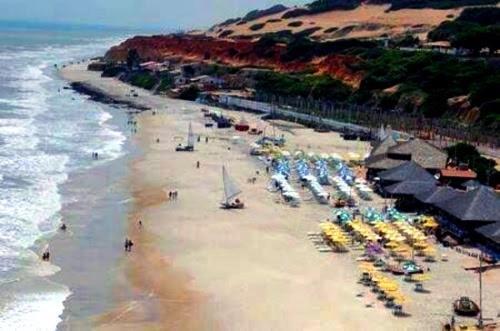 Praia Tabuba Do Morro Branco Suite 04 Pessoas Beberibe Buitenkant foto
